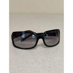 COACH Samantha Sunglasses (S425) Jet Rectangle with Side Bling #110 SZ Small